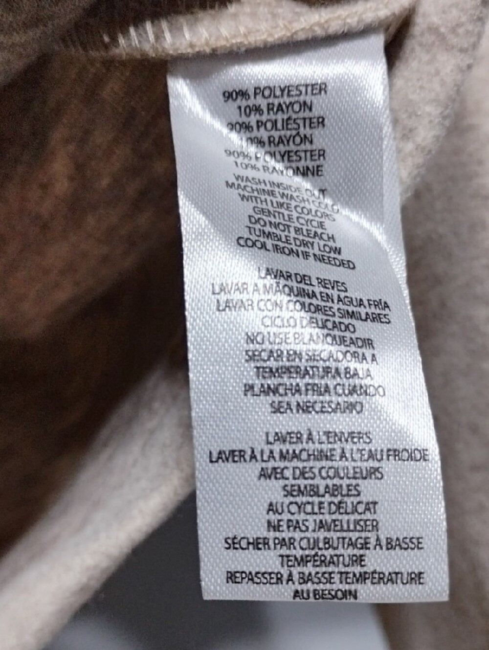 New beachlunchlounge Tali Oatmeal Heather Jacket W Whipstitch Trim (C-23) - Picture 5 of 8